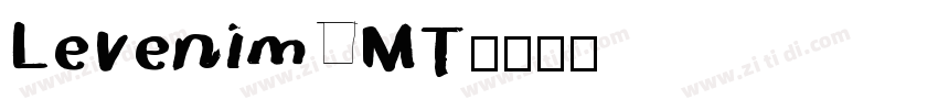 Levenim MT字体转换